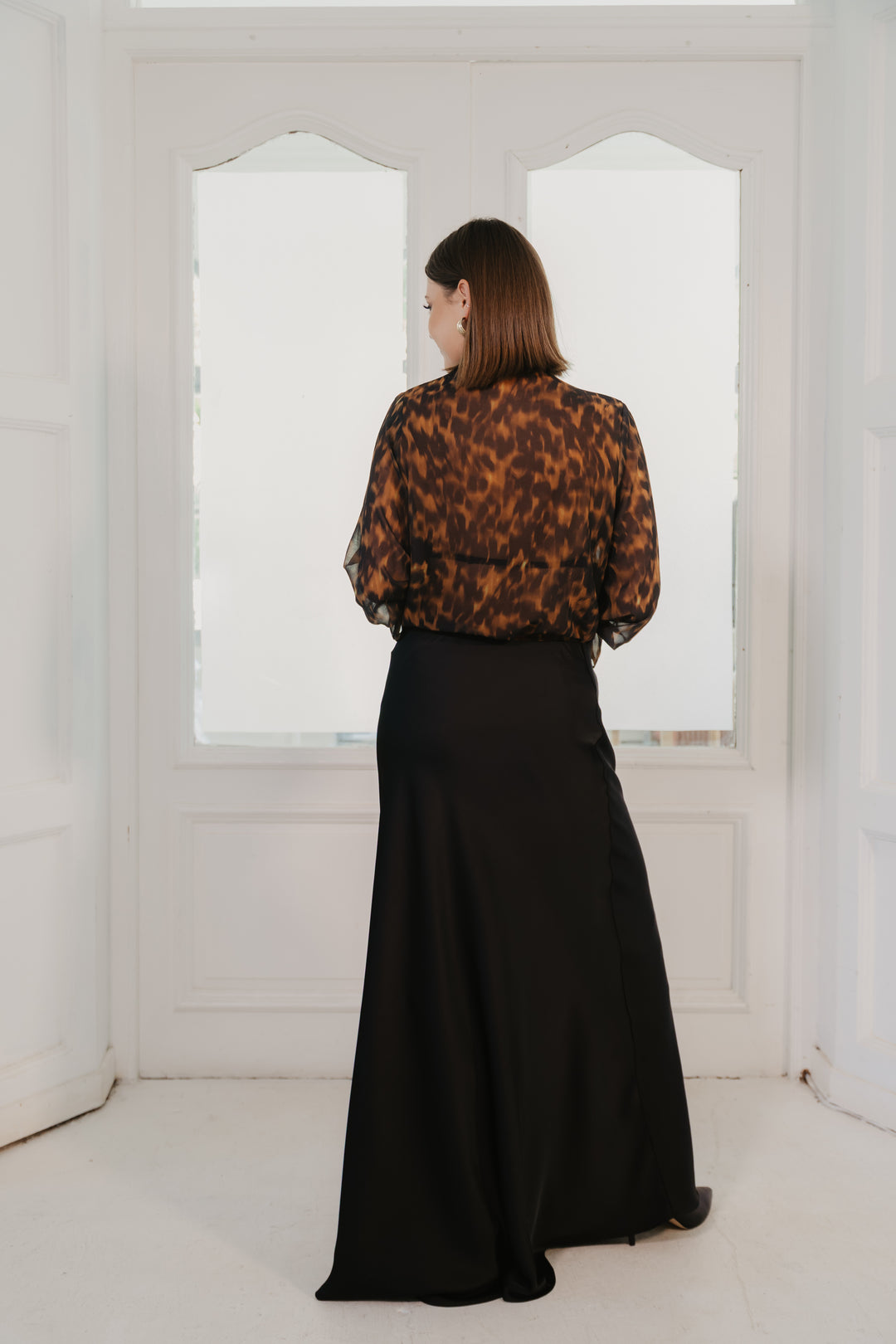 Lumiere Satin Skirt