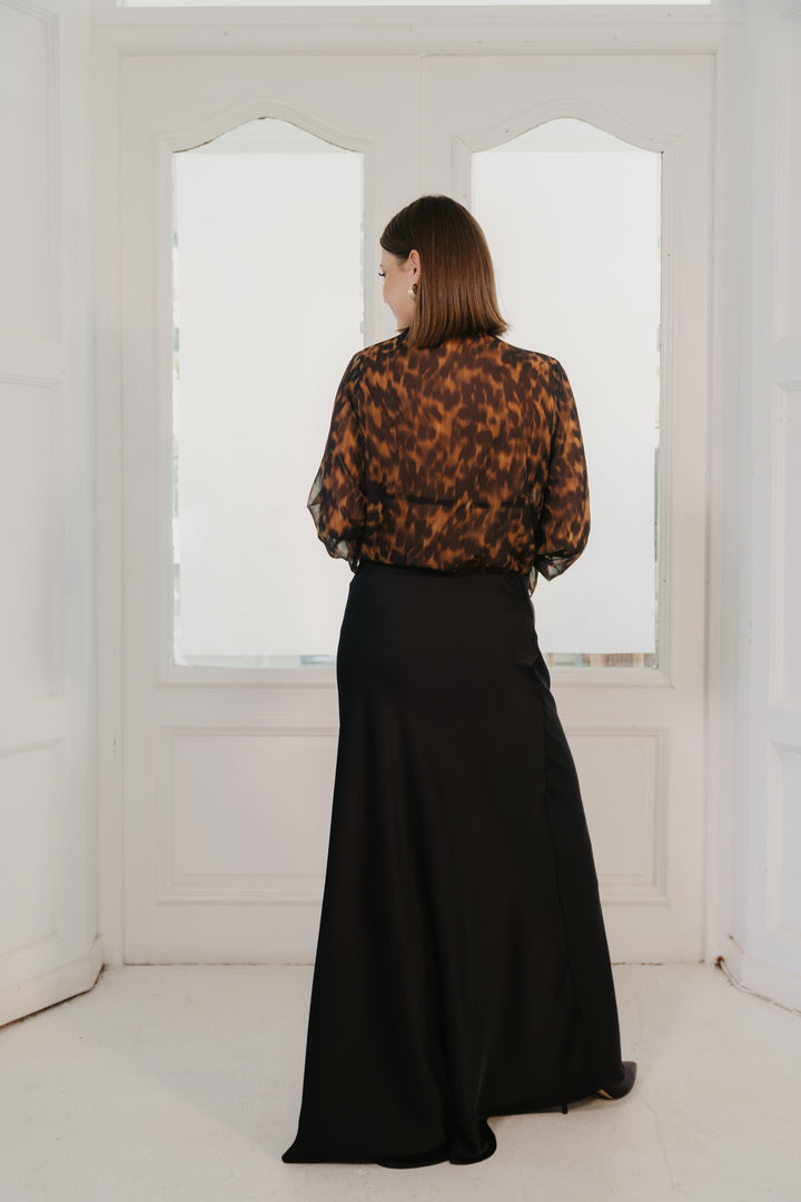 Lumiere Satin Skirt