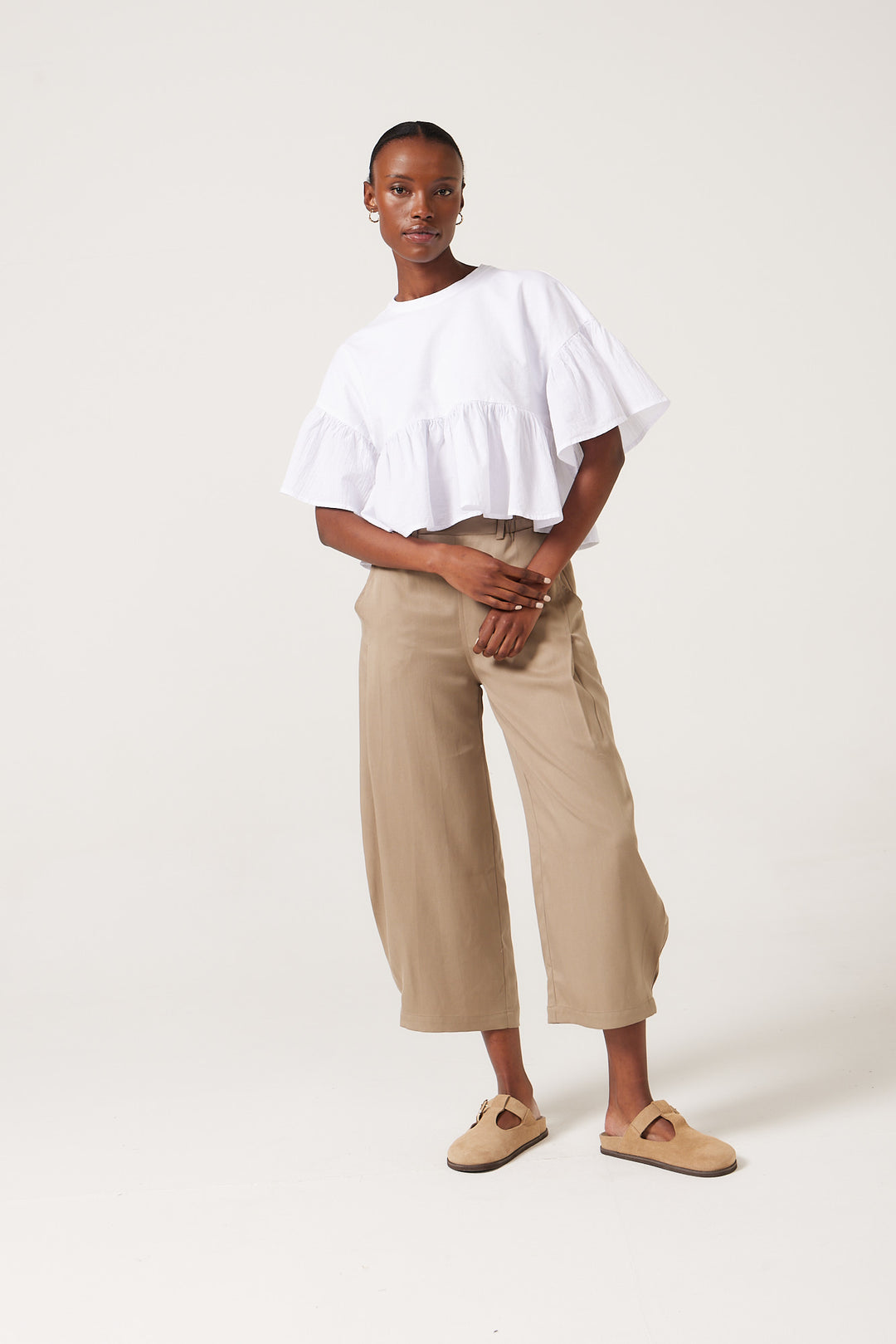 Lana Barrel Leg Pants