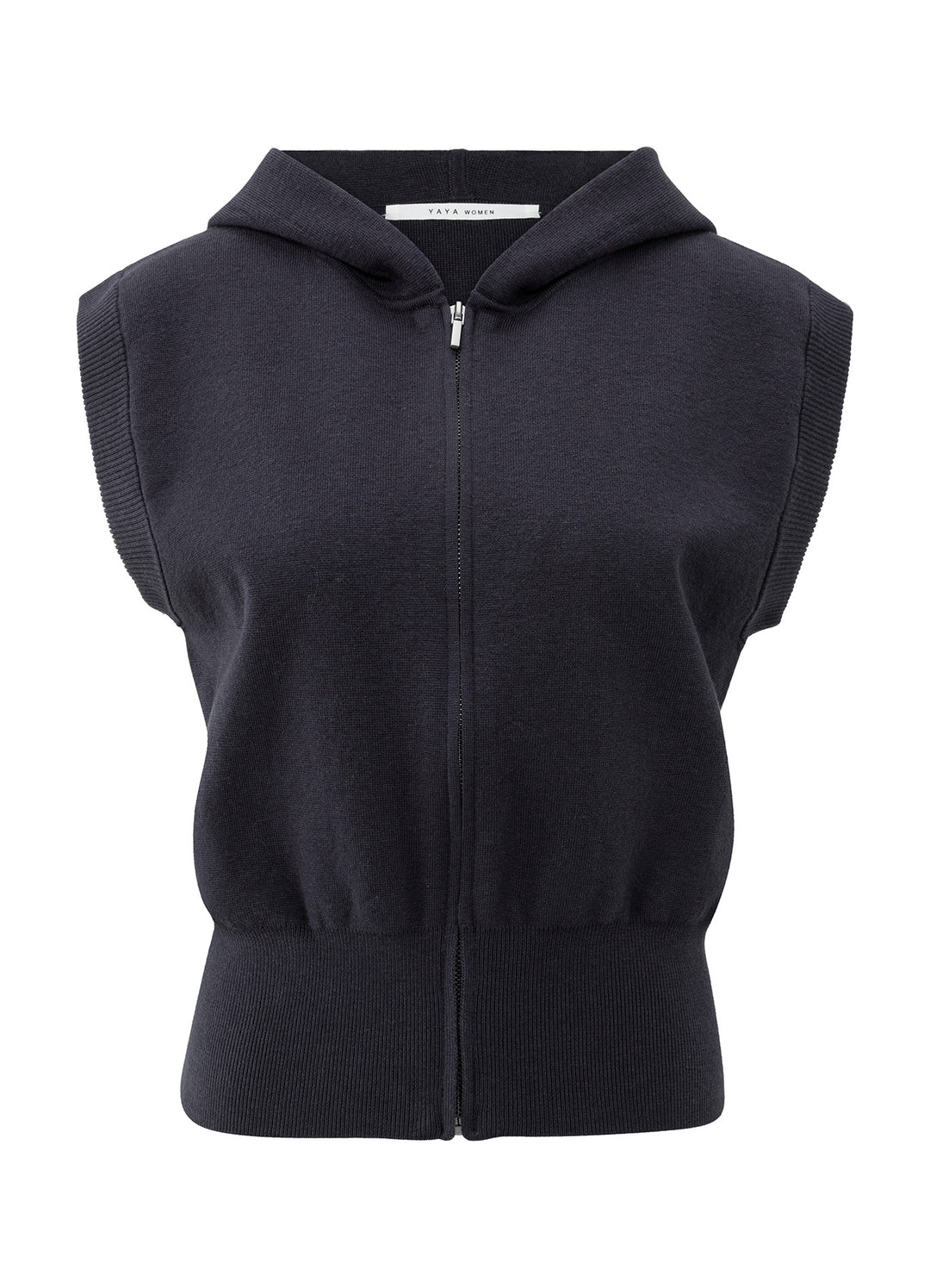 Jente Sleeveless Knited Hoody