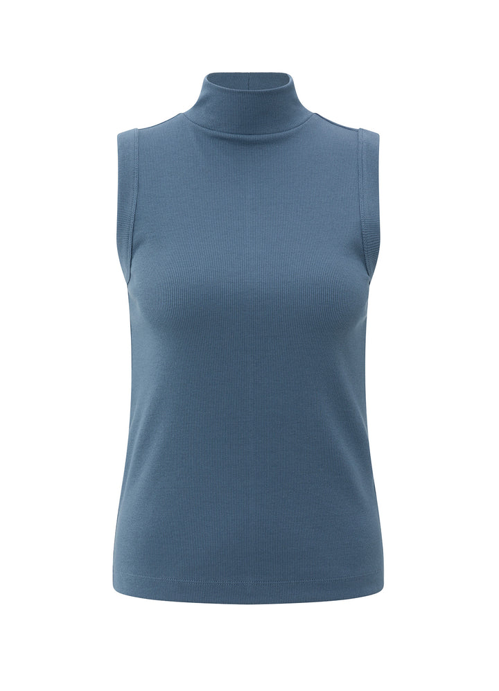 Suus High Neck Rib Singlet