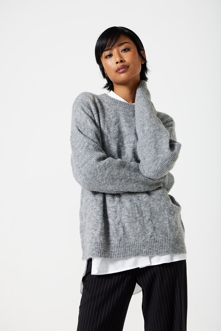 Sam Cable Knit Sweater