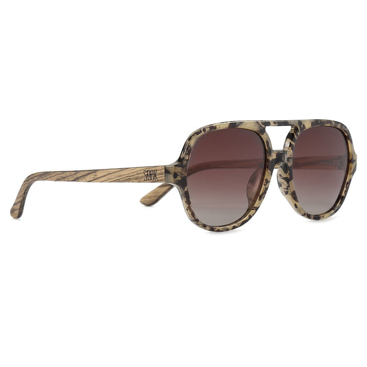 Billy Opal Tort Sunglasses