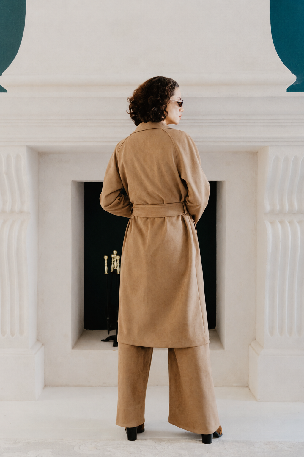 Sable Trench Coat