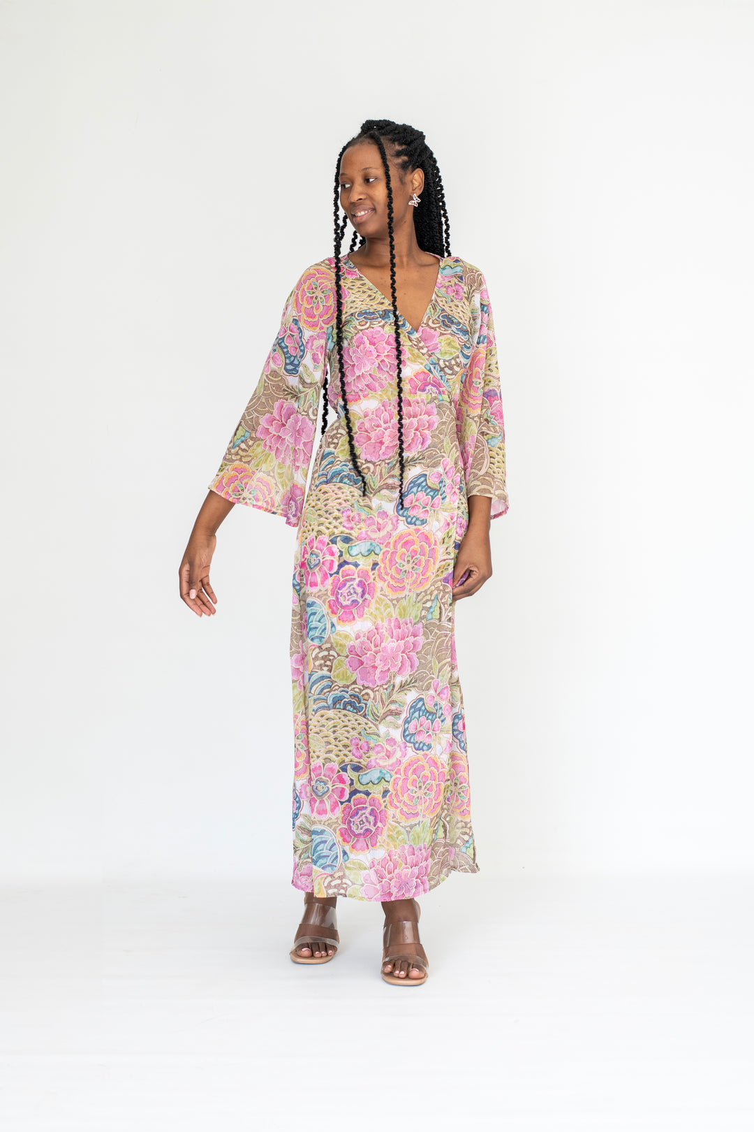 Lilias Wrap Dress