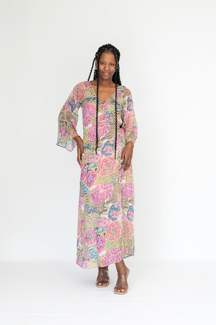 Lilias Wrap Dress