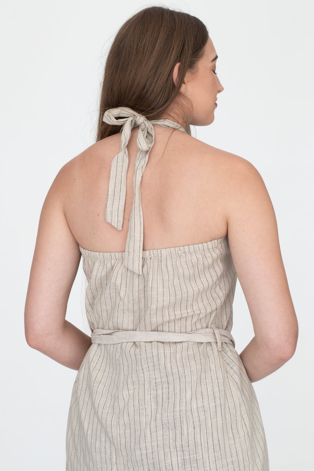 Docia Long Halterneck Dress