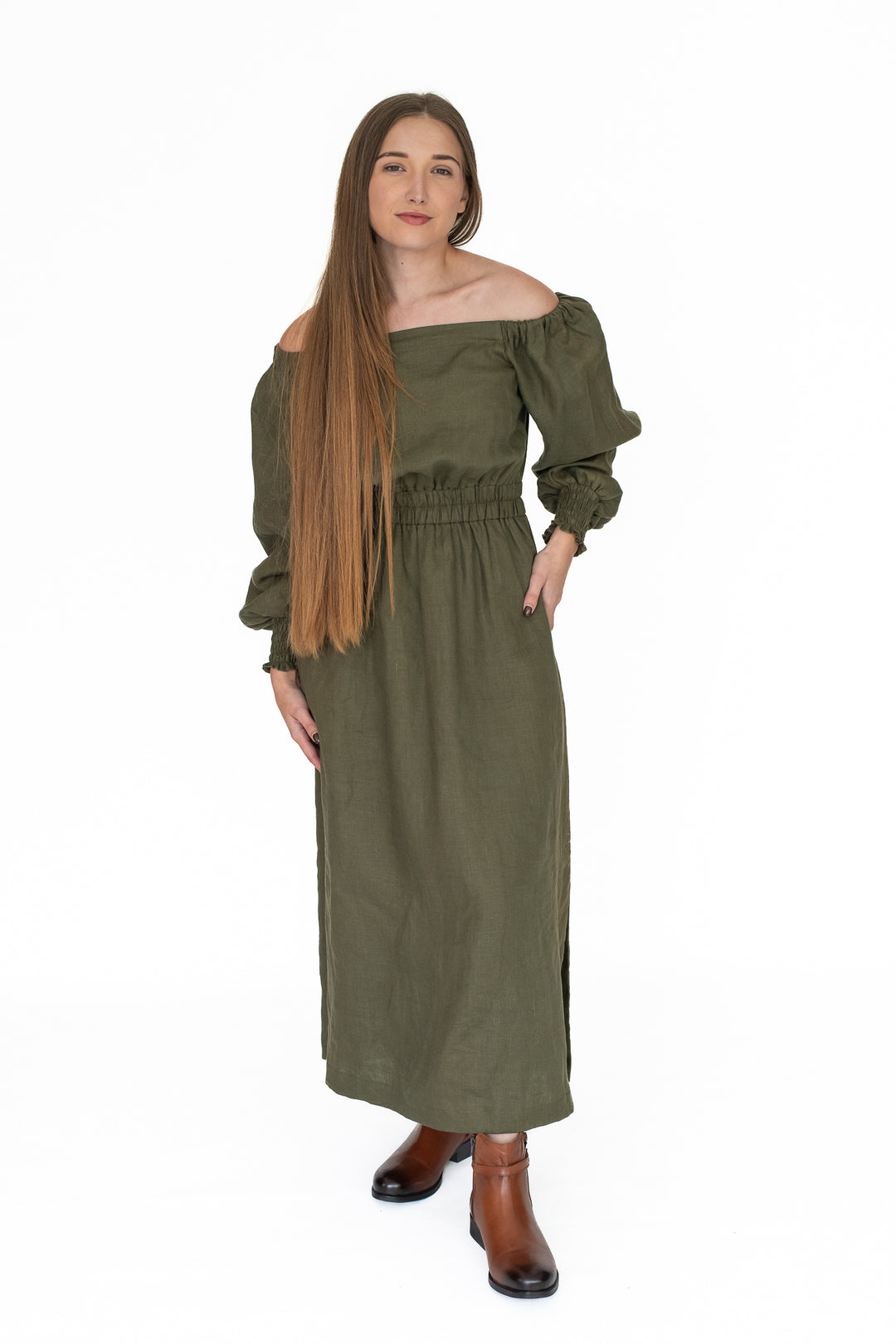 Ishana Linen Dress