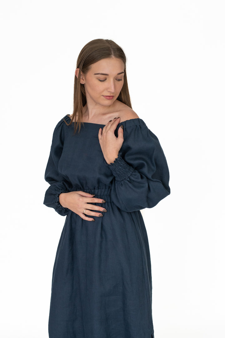 Ishana Linen Dress