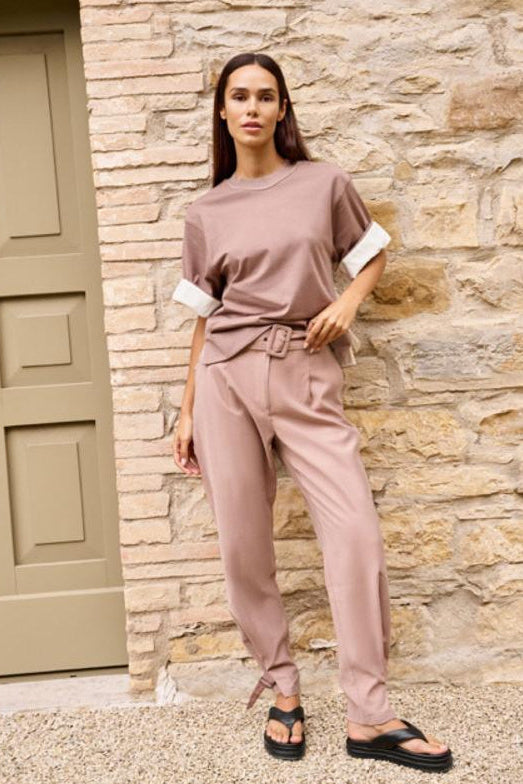High Waist Loose Fit Pants