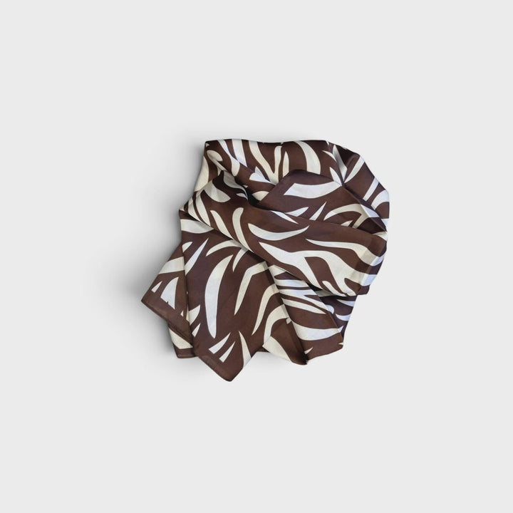Abstract Zebra Scarf
