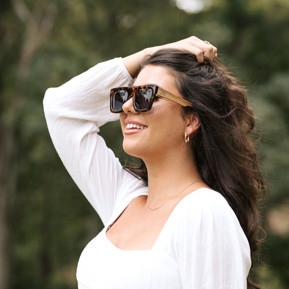 Roco Black Tort Sunglasses