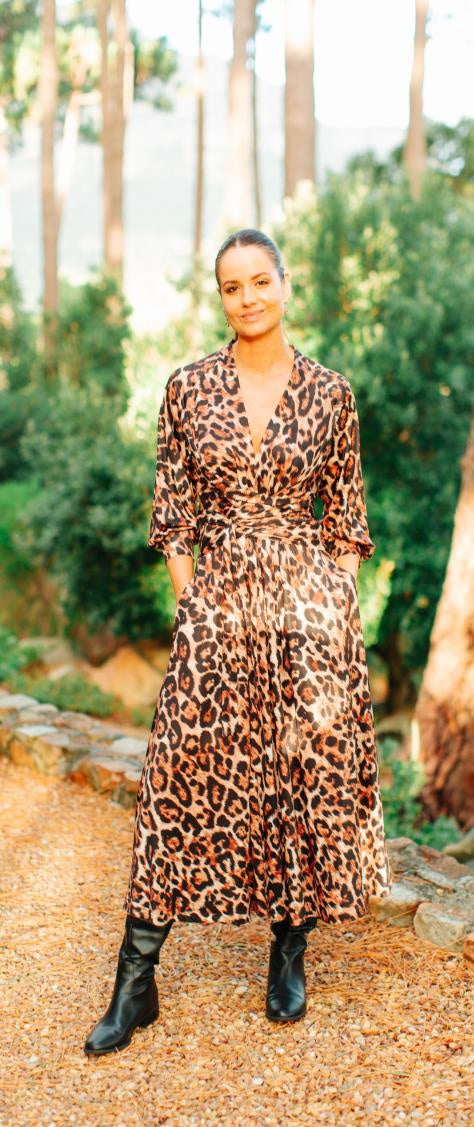 Lulu Long  Wrap Dress