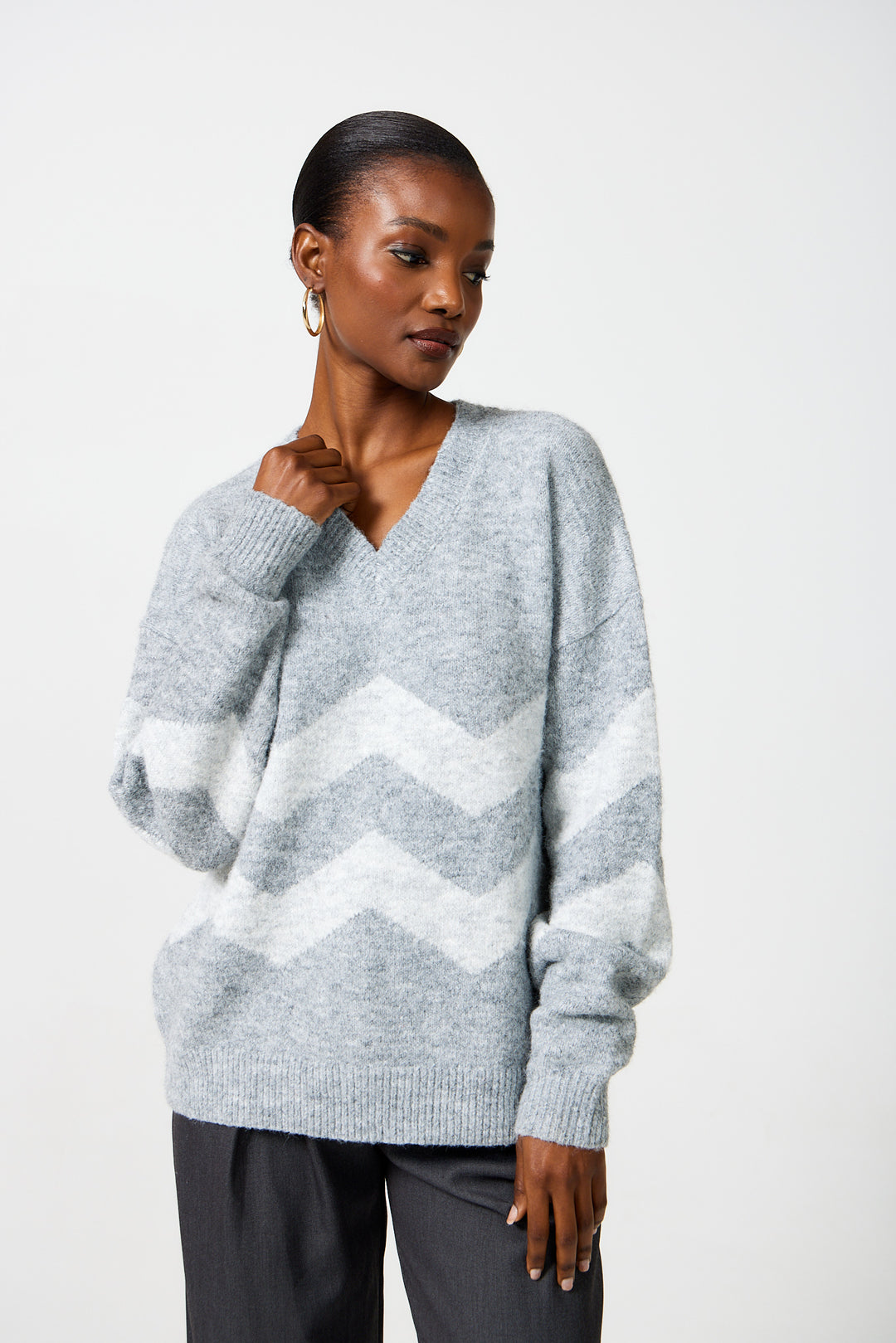 Danney Zig Zag Sweater