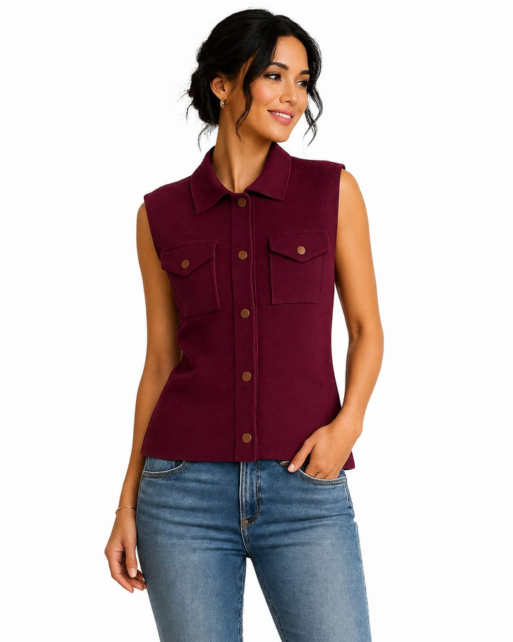 Ember Sleeveless Jacket