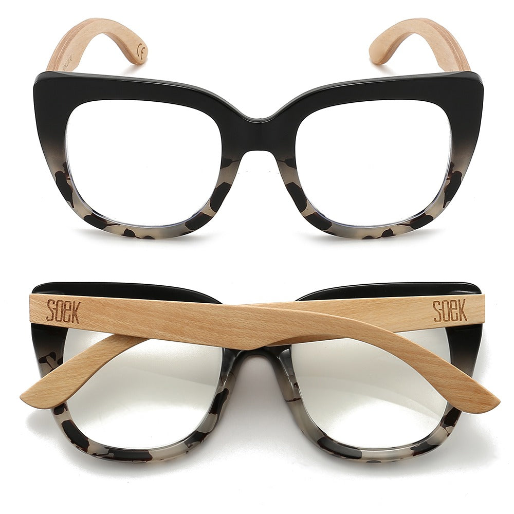Riviera Black Ivory Magnifying Reader R9